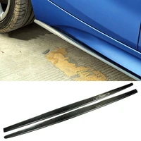 p style carbon fiber 4door side skirts fit for bmw f20 1 series m135