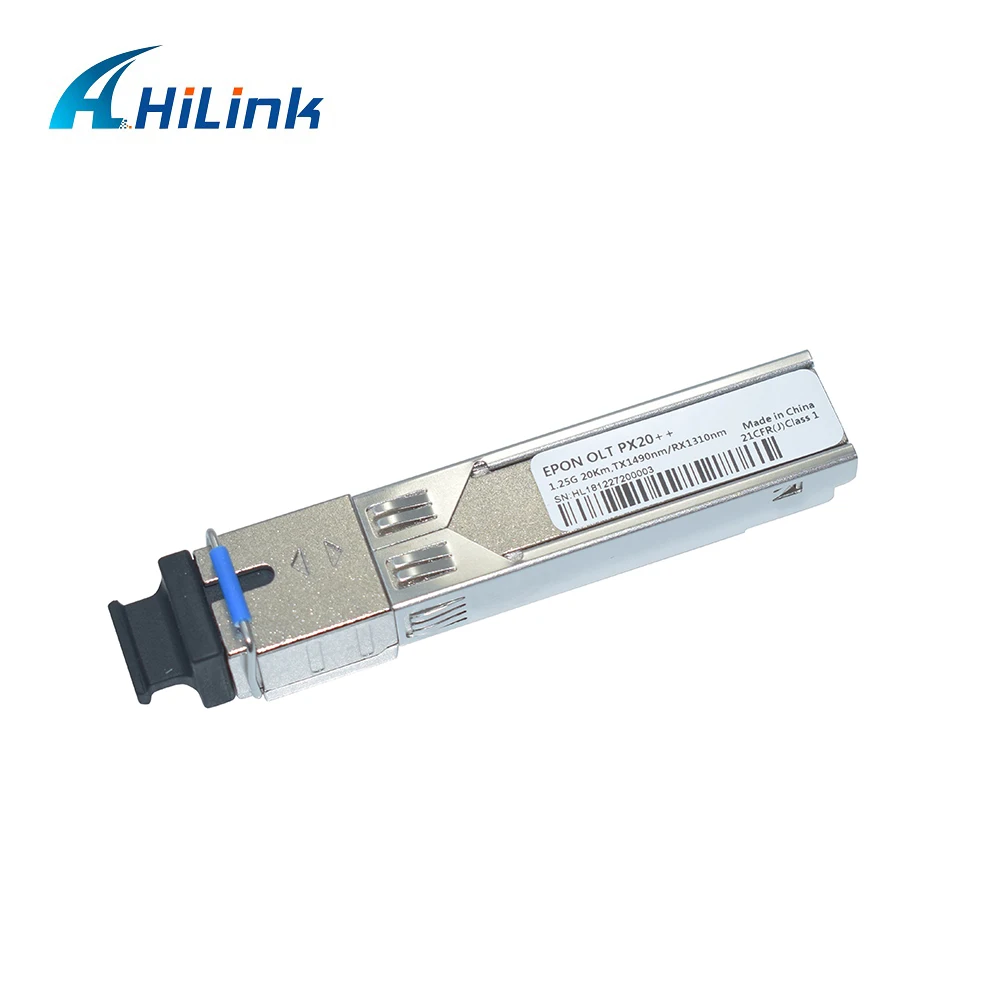Бесплатная доставка оптоволоконный коннектор EPON OLT PX20 + 2 4dB 1 25G Tx1490nm Rx1310nm 20KM SC 4