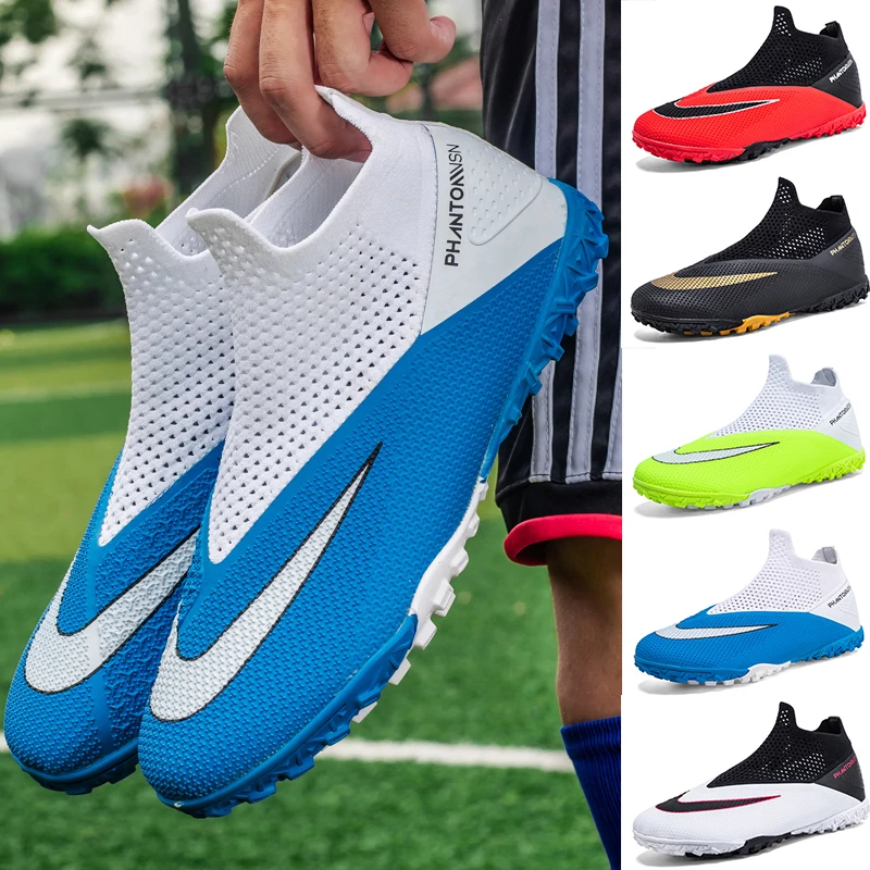 

Дышащие мужские футбольные бутсы с длинными шипами для улицы, Обучающие футбольные бутсы 2021, детская Профессиональная футбольная обувь для...