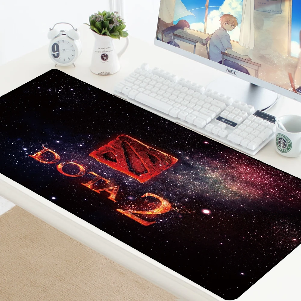 Большой игровой коврик для мыши Dota 2 XXL 900x400 мм ноутбука большой настольного ПК XL