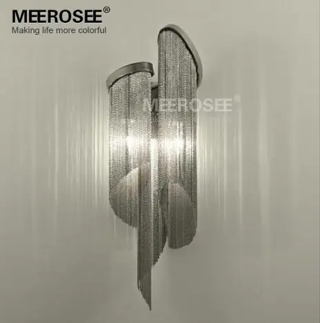 Атлантическая цепь светильник для настенного светильника Алюминий S золотая