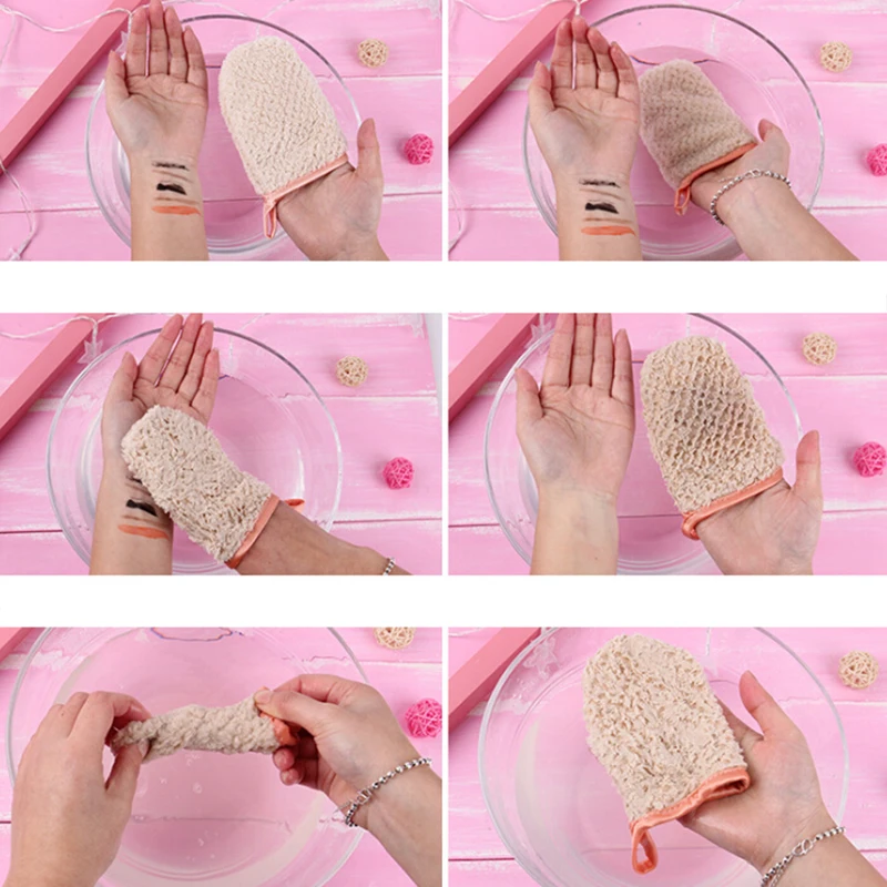 1pc/2pcs Magic Face Towel Makeup-Remover Cleansing Glove Reusable Fiber Women Facial Cloth Care Tool Random Color | Красота и