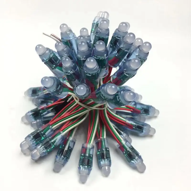 5000 шт. 12 мм WS2811 2811 IC полноцветный пиксельный светодиодный светильник постоянного