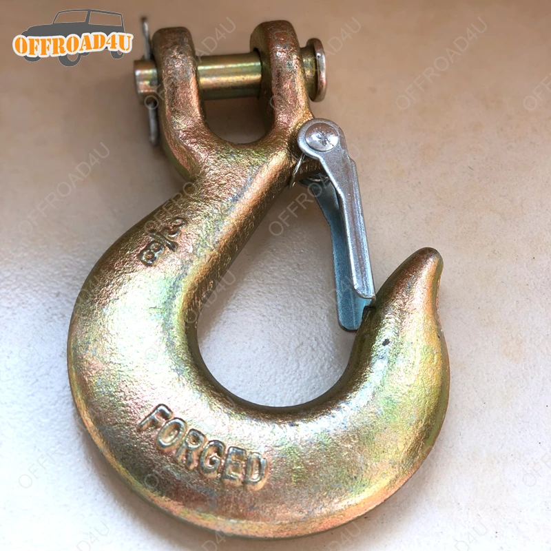 3 размера крючок для лебедки сверхмощный крюк 2 38 T трос буксировочный с