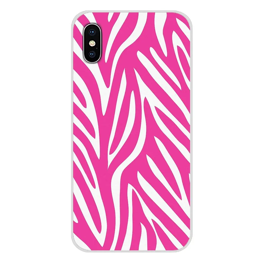 Cell Phone Skin Case For Apple iPhone X XR XS 11Pro MAX 4S 5S 5C SE 6S 7 8 Plus ipod touch 5 6 Zebra Strips Top Detailed Popular | Мобильные