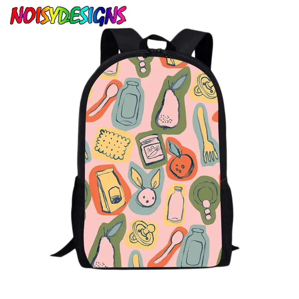 NOISYDESIGNS Рюкзак Кролик мультфильм рюкзаки Горячие школьные сумки для девочек