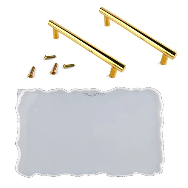 

Irregular Big Plate Resin Mold Oversized Fruit Disc Tray Resin Mold Transparent Flexible Silicone Molds Art Crafts Tools