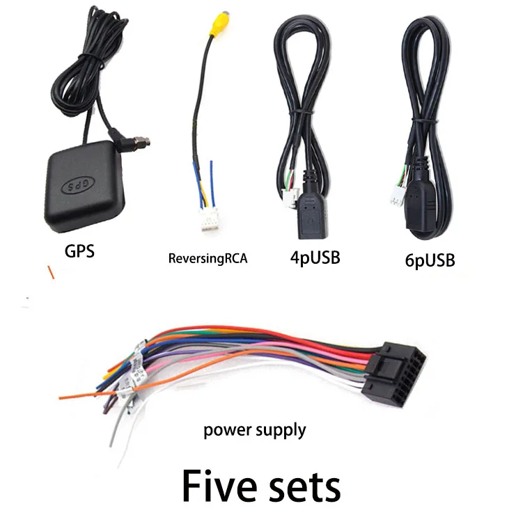 USB кабель для android автомобильный радиоприемник длинный usb 4 контактный и 6 адаптер