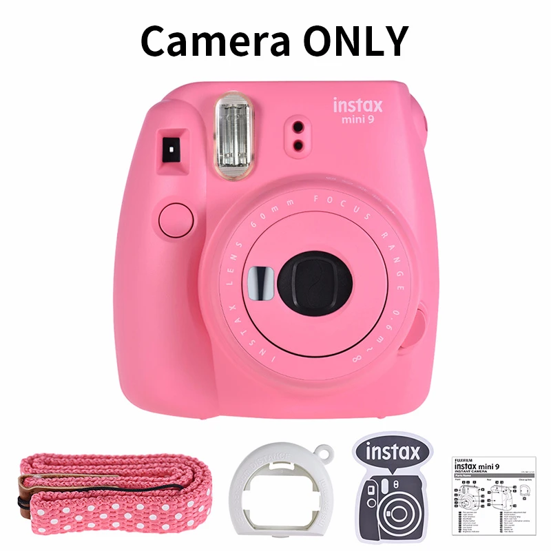 Fujifilm Instax Mini 9 Бесплатный подарок фото камера FilmPhoto камера в 6 цветов Блокировка мгновенная фото камера