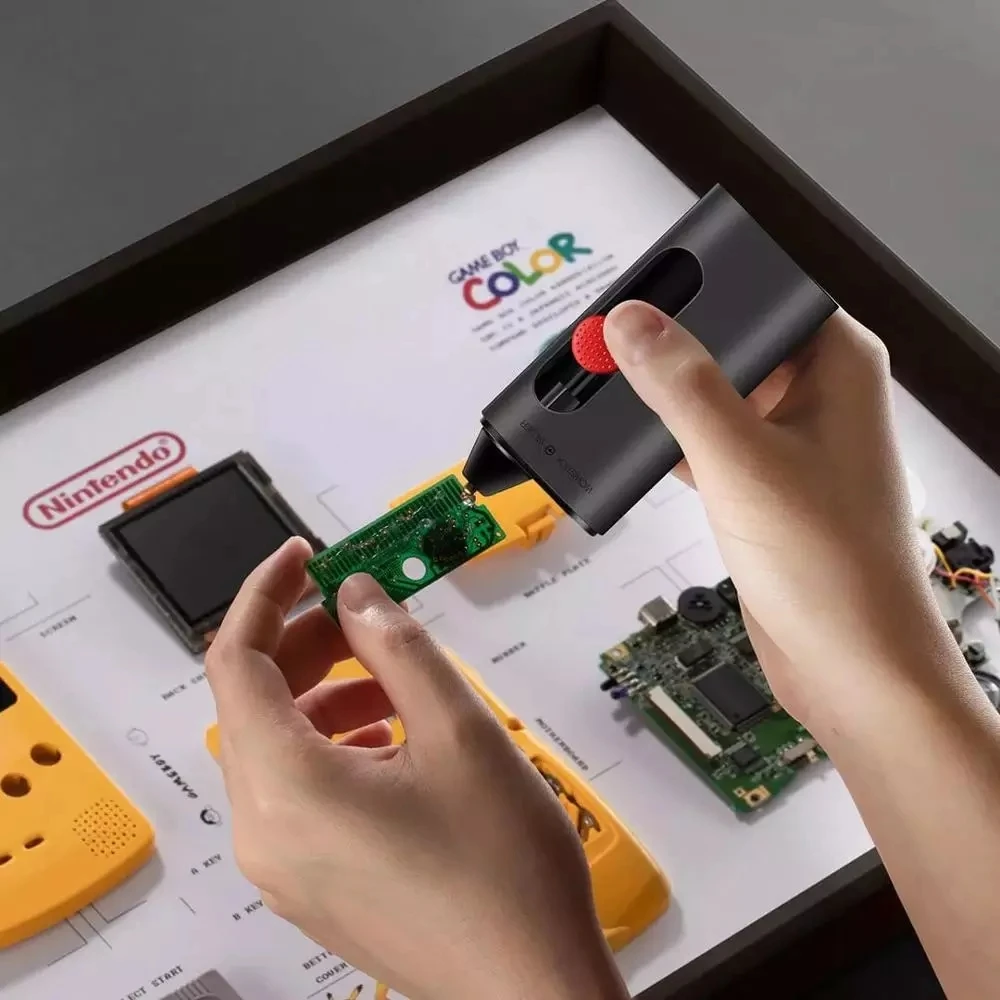 Новый беспроводной электрический клей-карандаш Wowstick 2000 мА/ч перезаряжаемый