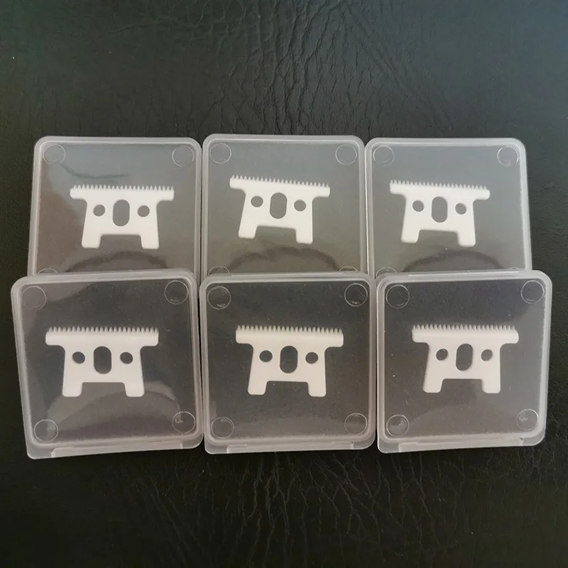 

20 pcs/lot Zirconia 24 teeth hair clipper blade ceramic cutter