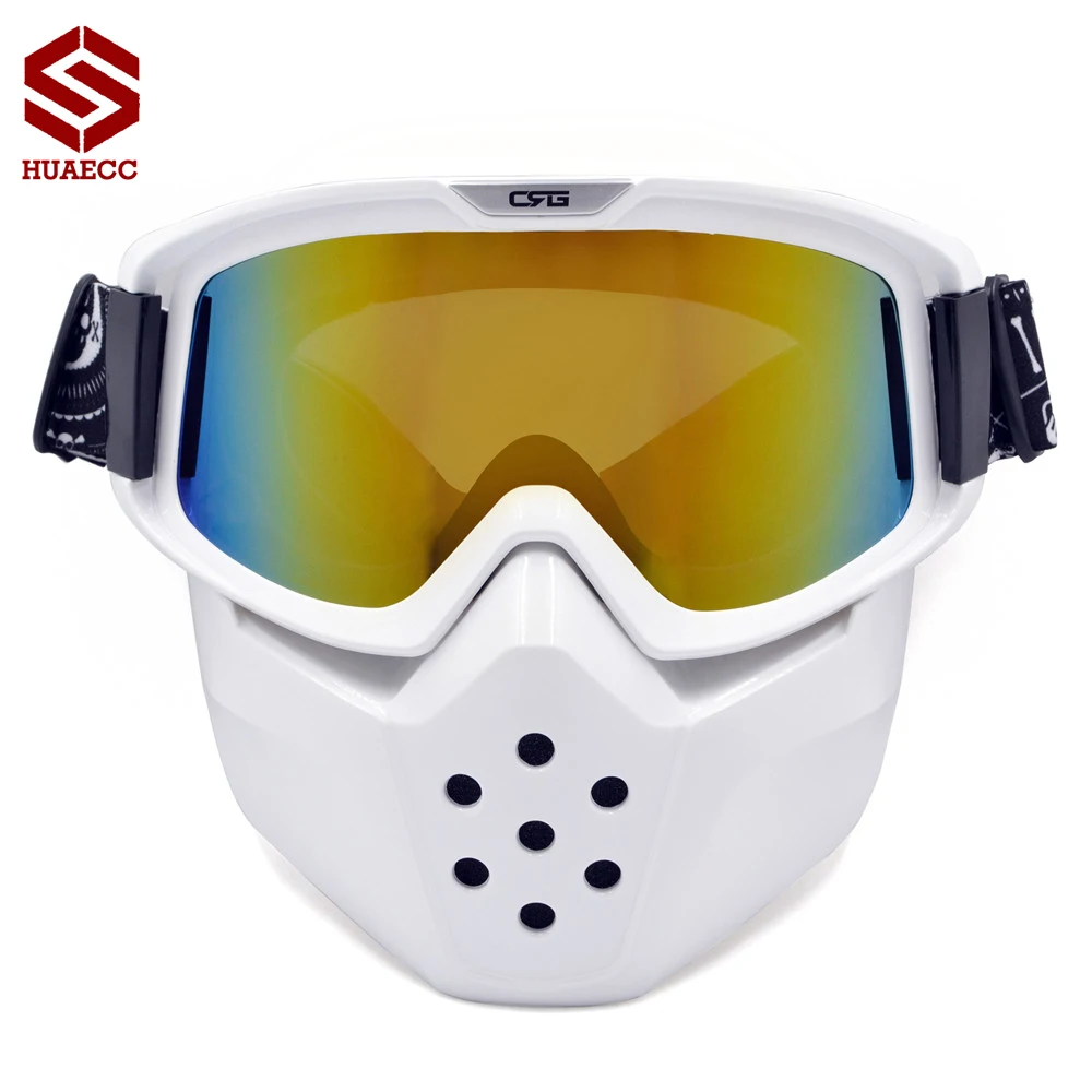 Высококачественная мотоциклетная маска для лица Пылезащитная со съемными