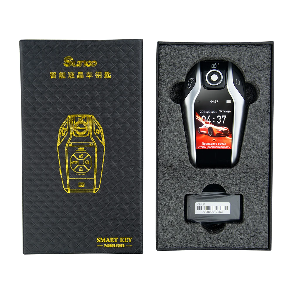 TK800 универсальный модифицированный автомобильный бутик Smart Remote Key ЖК-экран для