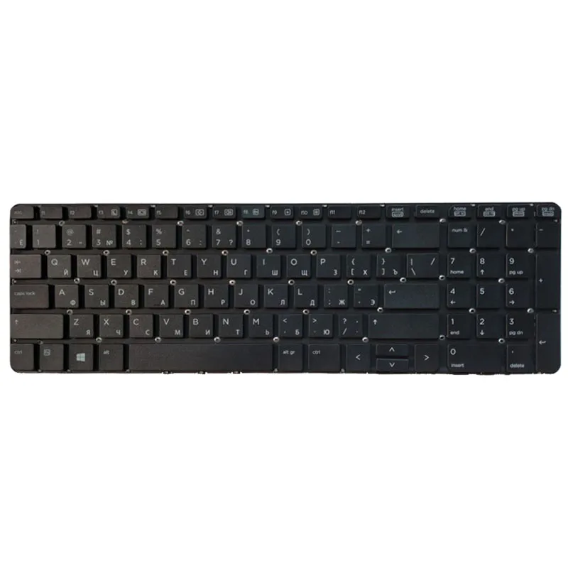 Русская клавиатура для ноутбука HP PROBOOK 450 GO G1 470 455 G2 G0 S15 / S17 RU Черная|keyboard for hp|keyboard hp