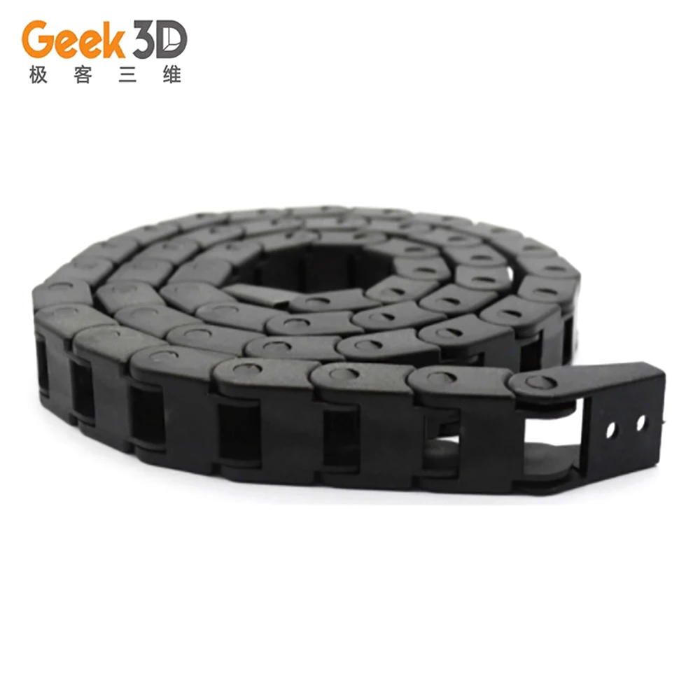 1 шт. детали для 3D принтера пластиковая буксировочная цепная цепь Проволочная