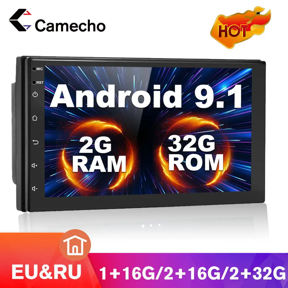 Camecho Andriod автомобильное радио GPS навигация 2DIN автомобильный мультимедийный плеер