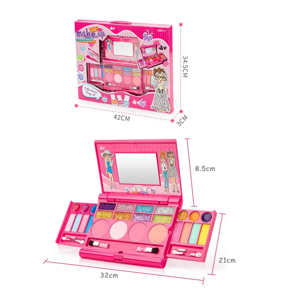 Детский косметический набор принцессы для макияжа косметики девочек игрушка