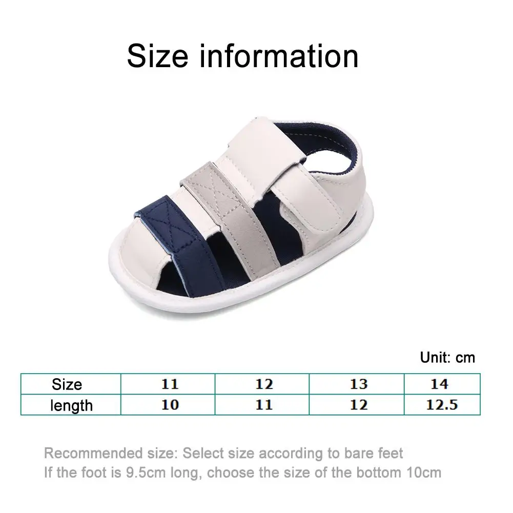 

Infant Summer Breathable Anti Slip Sandals Baby Toddler Prewalker Flat Shoes