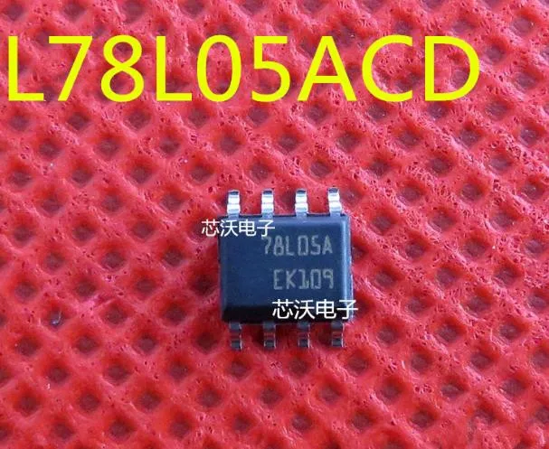 

New original L78L05ACD L78L05A 78L05A SOP-8 IC 100PCS/1Lot