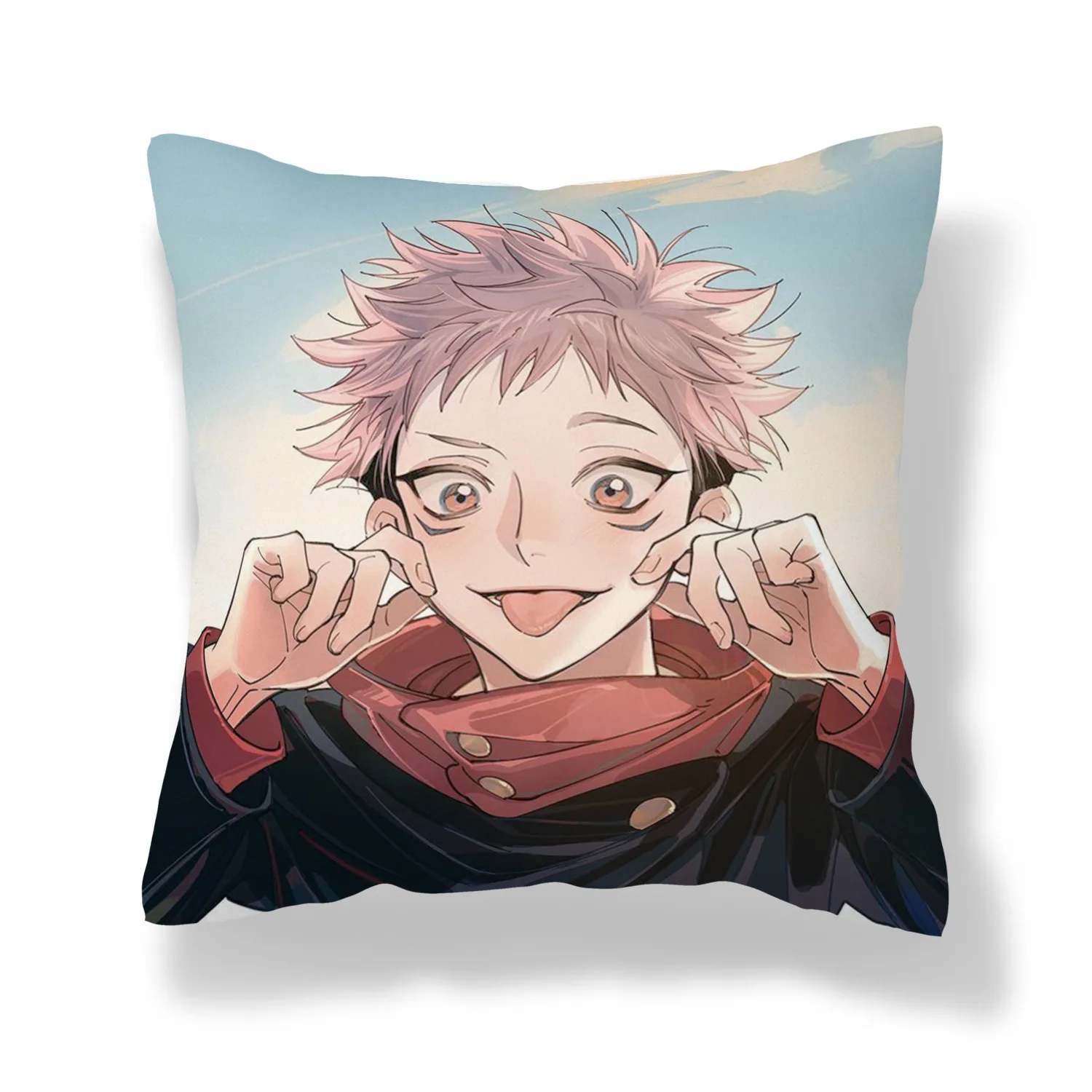 

Colorful Printed Pillow Cases AnimeJujutsu Kaisen Bed Pillow Car Seat Headgear Pillowcase Friend's Christmas Birthday