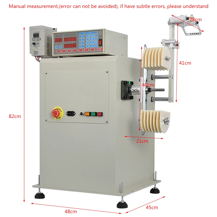 220 В станок для автоматической обмотки технического обслуживания двигателя