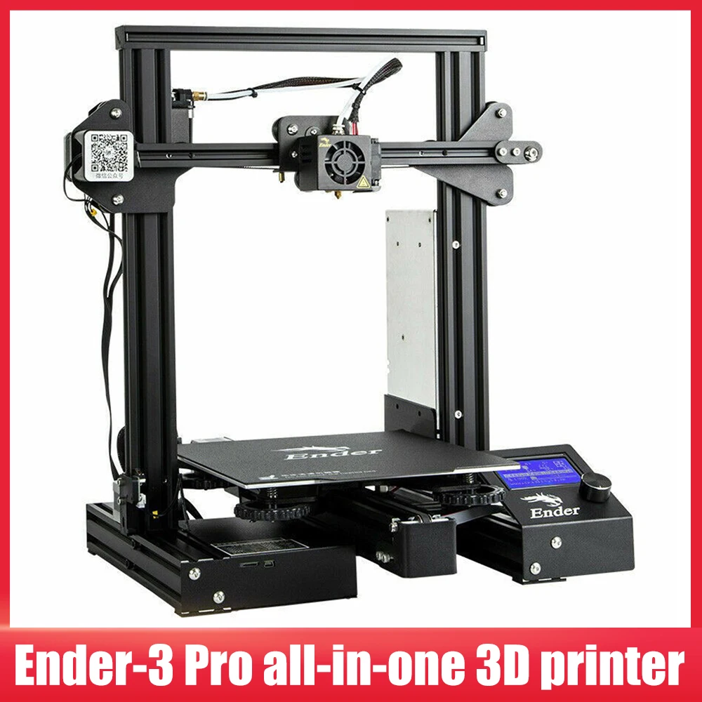 

3D Ender-3 Pro Printer Printing Masks Magnetic Build Plate Resume Power Failure Printing Kit Well Power Supply For DIY Household
