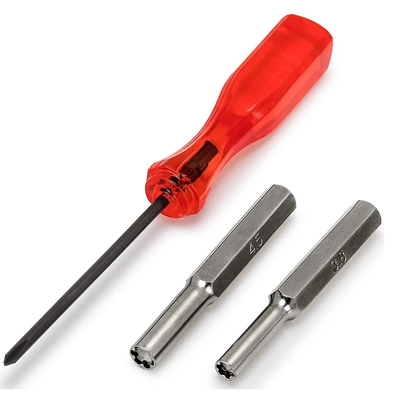 

New 3.8&4.5MM Screwdriver N64 and Other Game Card N64 Memory Card Removal Tool Screwdriver Tool