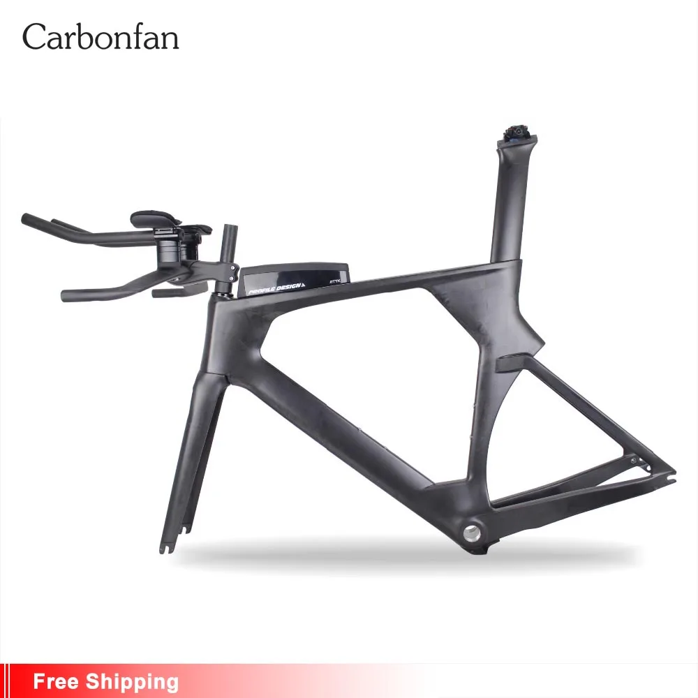 Carbonfan AERO version Triathlon Bikes 49/52/54/56 см карбоновый светильник временная пробная рама tt095