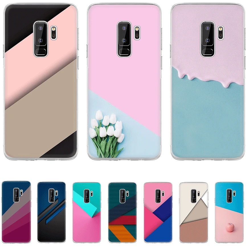Чехол для телефона из ТПУ Samsung A5 A6 A7 A8 A9 A10 A20 A30 A40 A50 A60 A70 чехол фона Ppt Tumblr Pastel