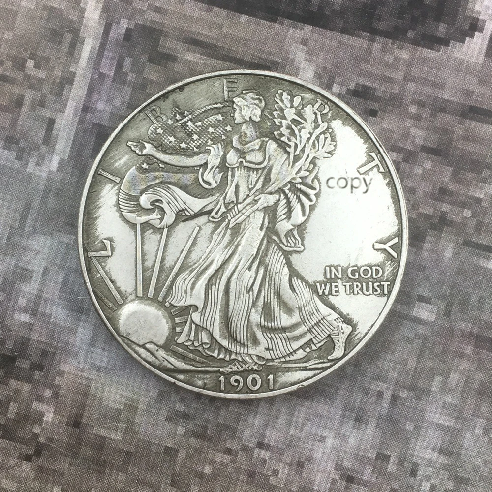 Хобо никель 1816 1918 американская Статуя Свободы серебро долларов древние монеты