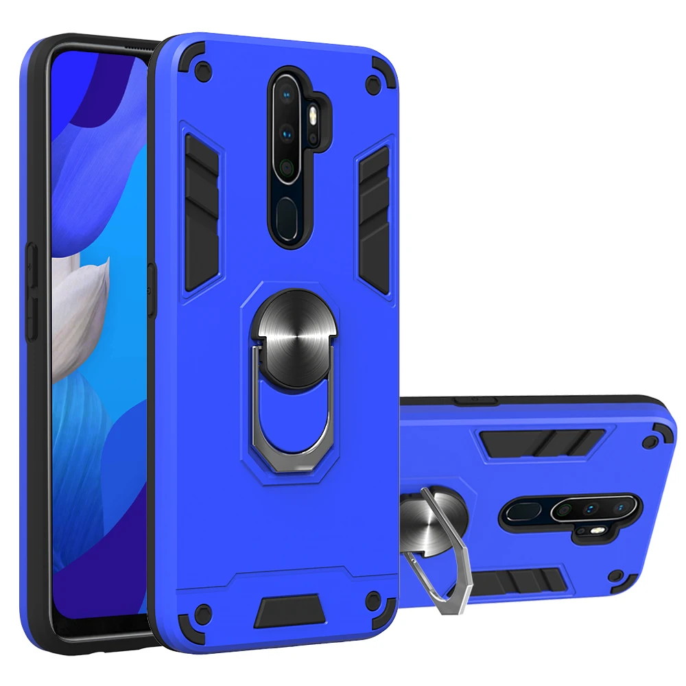

For OPPO Reno 2 2Z 2F 3 Pro 4Z Case Armor Luxury Magnetic Phone Cover A1K A3S A5S A7 A9 2020 A11X A12 A37 A52 A72 A92S F9 Cases