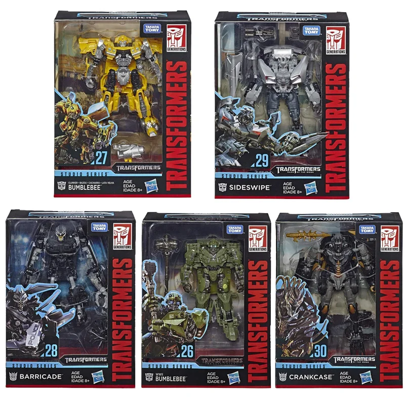 Трансформаторы класса люкс фильм студия серии Bumblebee Decepticon Stinger Crowbar Autobot трещотка подвижная фигурка-модель игрушка в подарок
