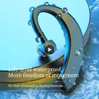 Односторонняя подвесная Беспроводная гарнитура Bluetooth 5,0, бизнес-гарнитура с высокой точностью звука, максимальным качеством сигнала, эргономичной формой