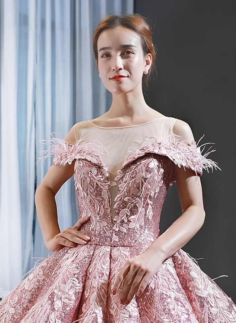 J66936 jancember розовые платья Quinceanera 15 в виде сердца свадебное платье без рукавов бальный наряд пушистое платье для выпускного вечера vestido de Quinceanera
