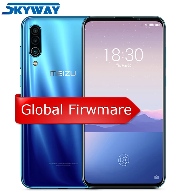 Всемирная прошивка Meizu 16XS 16 XS 6 Гб 64 Смартфон Snapdragon 675 2 дюйма 48MP Тройная камера AI