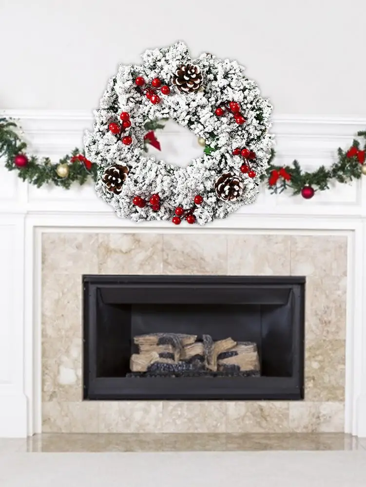 Имитация дверного венка ручной работы из ротанга гирлянда кулон торговый центр