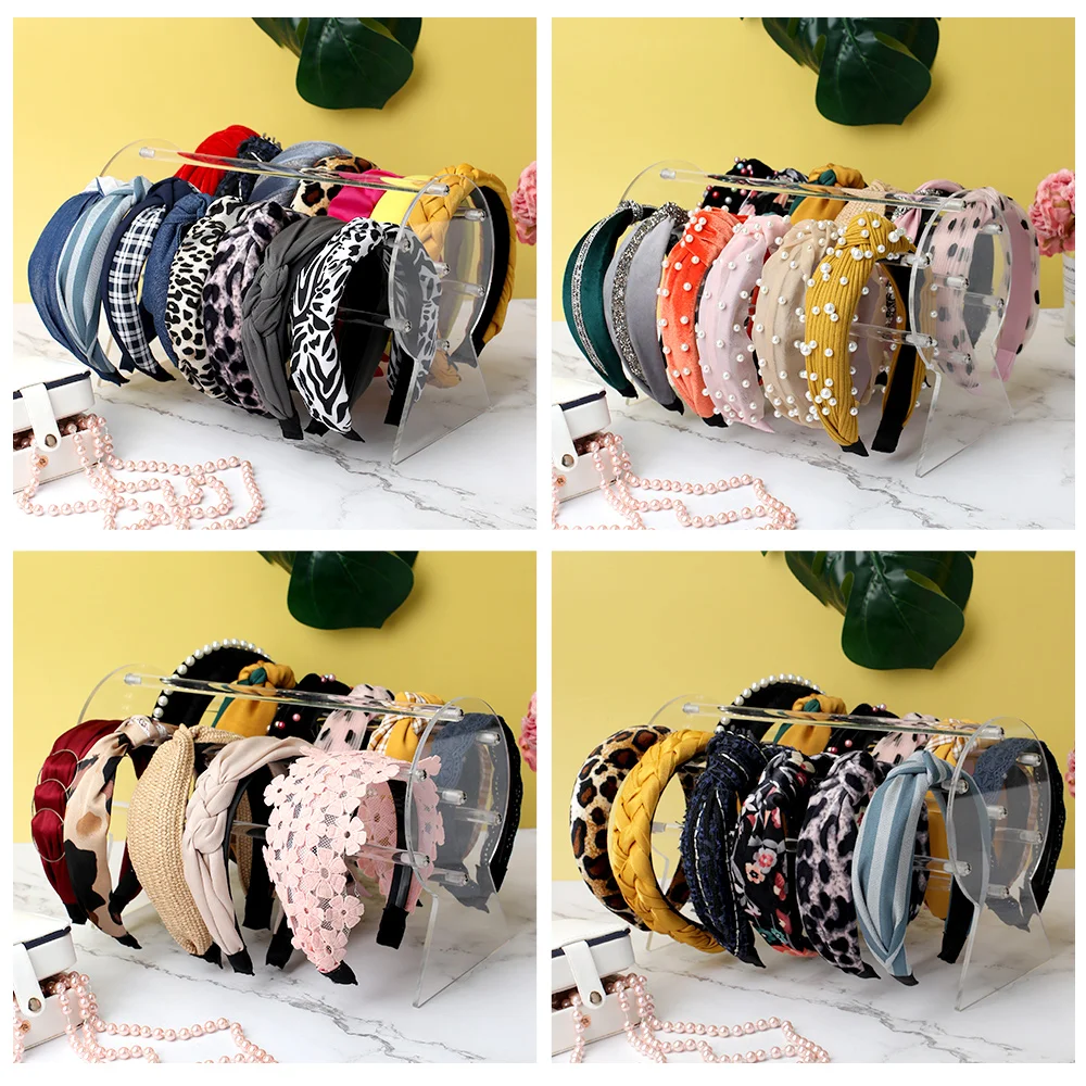 

2/3/5pcs Random Mixed Fashion Headwear Hairband Hair Hoop Headband for Women Bezel Girls Hair Band Hair Accessories