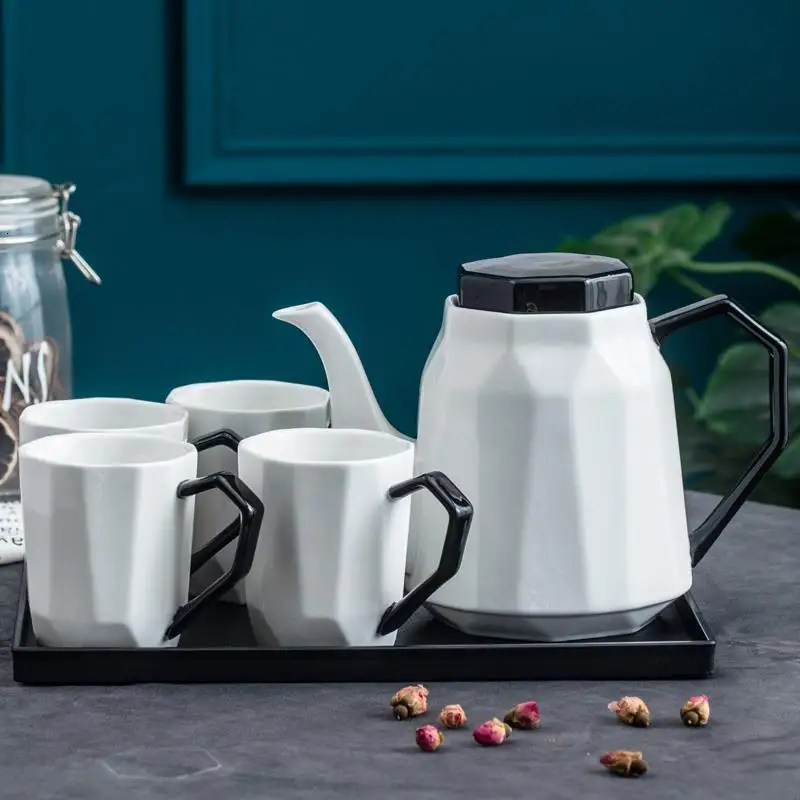 

De Cafe необычная Красивая чайная посуда Xicara кофе фарфоровая креативная кофейная Новинка Caneca дорожная керамическая чашка и кружка