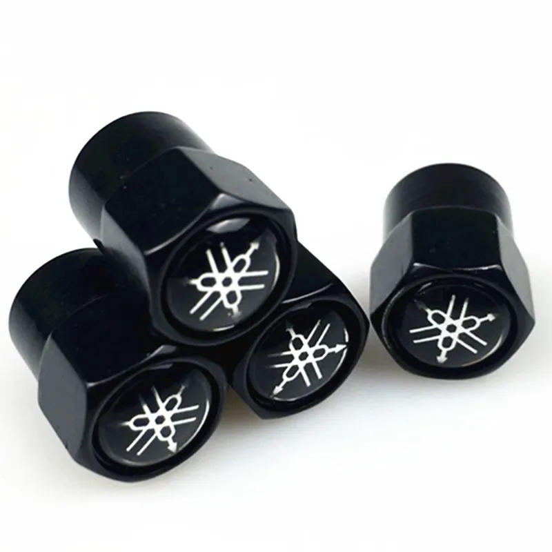 4 шт. металлическая для машины колесо Шпиндельный крышки клапанов шин украшения