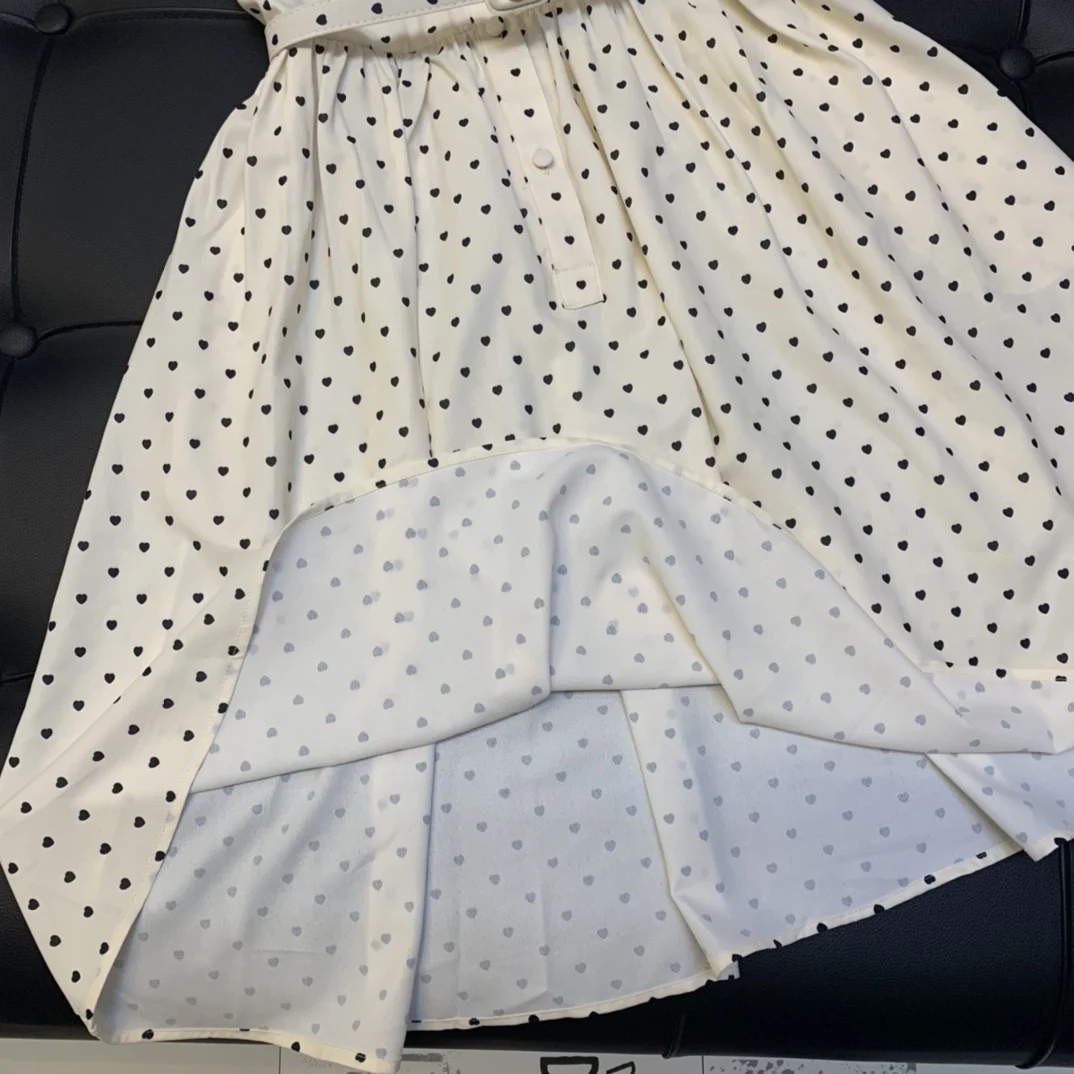 

2021 new women fashion sleeveless lapel pleated waist printed dress 0506