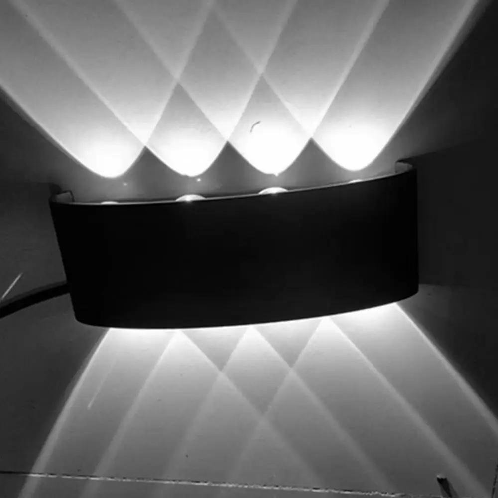 Скандинавский светодиодный настенный светильник алюминиевый водонепроницаемый