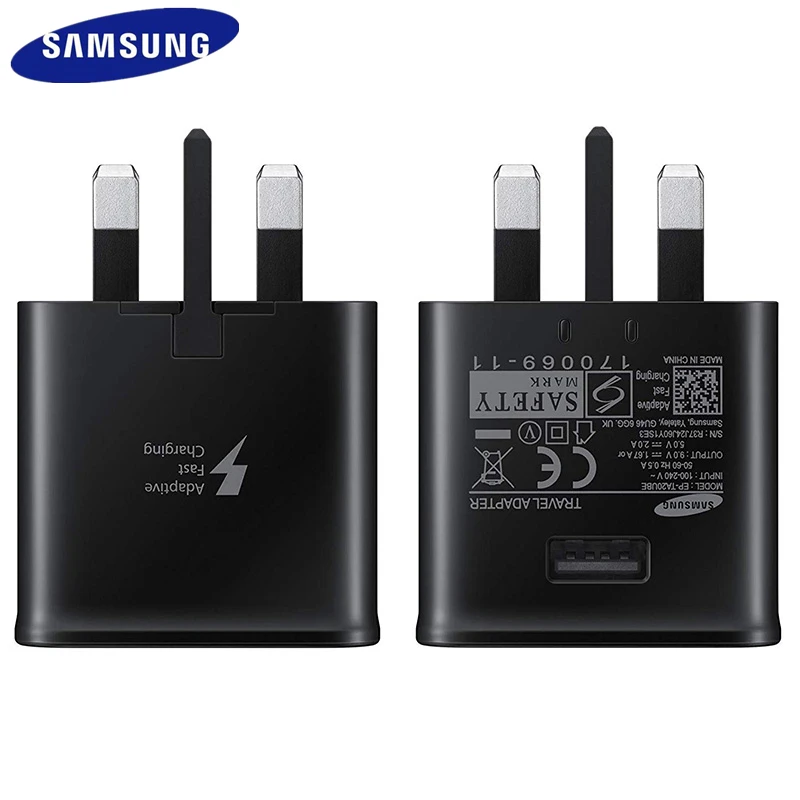 Оригинальное Адаптивное быстрое зарядное устройство Samsung UK 9 В/1 67 А быстрый