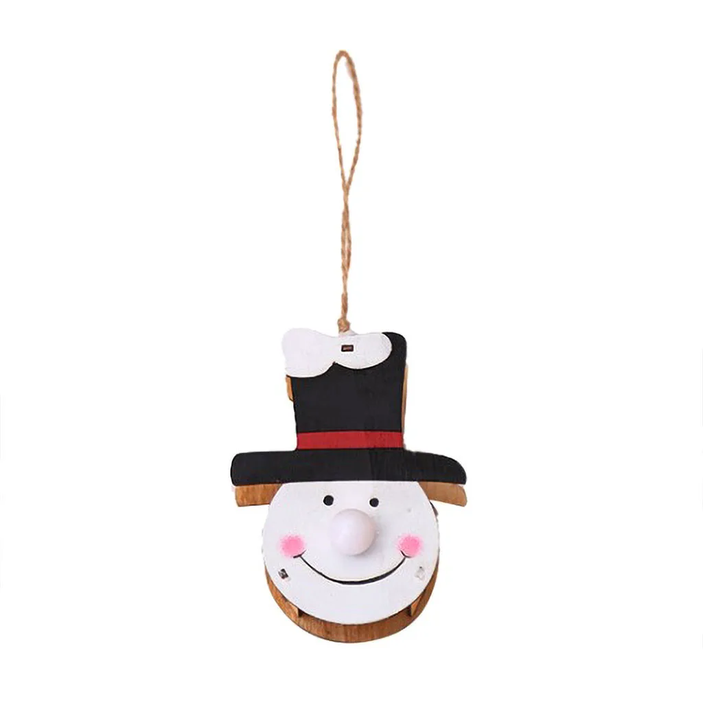 Мульти Стиль креативные Деревянные Ремесла рождественские деревянные подвески