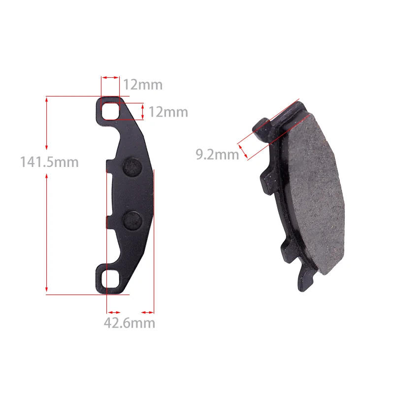 For suzuki motorcycle bandits 250 74 a GSX250 GSF250 brake pads before and after the disc | Motorbike Brakes