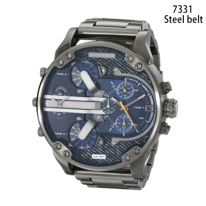 

Newest Father's Day Men Alloy Steel Quartz Watch Round Dial Gift for Business Party