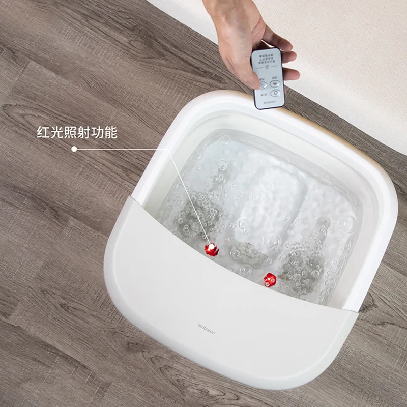 Складная Ванна для ног массажное ведро из пенопласта пластиковая большая