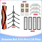 Запчасти для робота-пылесоса Xiaomi Dreame Bot L10 Plus Z10 Pro, основная боковая щетка, фильтр НЕРА, пылесборник, тряпичная тряпка, запасные части