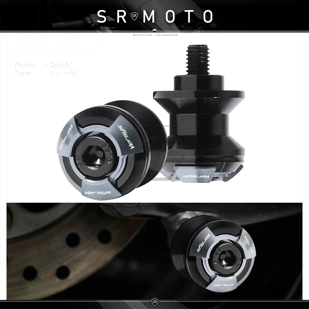 

Motorcycle Accessories Spools Slider Stand Screws Case for Kawasaki Versys 650 2007-2021