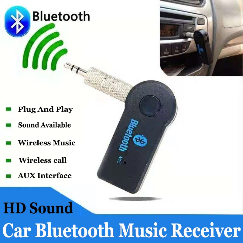 

Автомобильный Bluetooth5.0 музыкальный приемник адаптер аудио Bluetooth Беспроводной передачи 3,5 мм Jack AUX Удлинительный кабель для компьютера, может ...