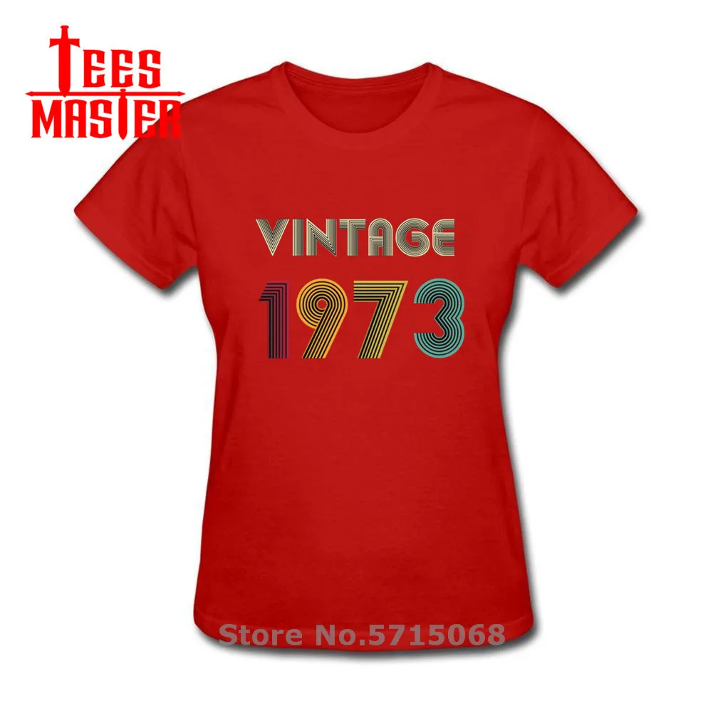 Пользовательские День благодарения Лучший подарок футболки 1973 в винтажном стиле